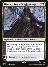 Davriel, Rogue Shadowmage (Stained Glass) - Secret Lair Drop Series - Magic: The Gathering card