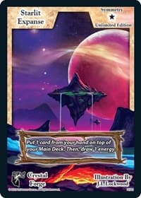 Starlit Expanse (Unlimited Edition) - Crystal Forge - Exodus TCG card