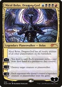 Nicol Bolas, Dragon-God (Stained Glass) - Secret Lair Drop Series - Magic: The Gathering card