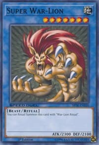 Super War-Lion - Speed Duel: Trials of the Kingdom - YuGiOh card