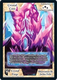 Crystal Cove (Unlimited Edition) - Crystal Forge - Exodus TCG card