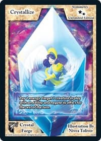 Crystallize (Unlimited Edition) - Crystal Forge - Exodus TCG card