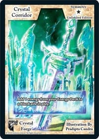 Crystal Corridor (Unlimited Edition) - Crystal Forge - Exodus TCG card