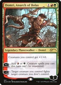 Domri, Anarch of Bolas (Stained Glass) - Secret Lair Drop Series - Magic: The Gathering card