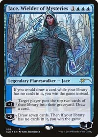 Jace, Wielder of Mysteries (Stained Glass) - Secret Lair Drop Series - Magic: The Gathering card