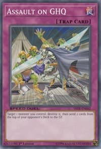 Assault on GHQ - Speed Duel: Trials of the Kingdom - YuGiOh card