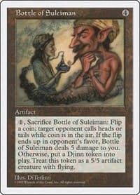 Bottle of Suleiman - Fifth Edition - Magic: The Gathering card