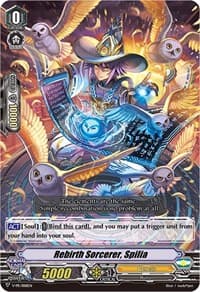 Rebirth Sorcerer, Spilia - V Promo Cards - Cardfight Vanguard card