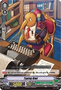 Typing Kiwi - V Promo Cards - Cardfight Vanguard card