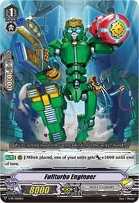 Fullturbo Engineer - V Promo Cards - Cardfight Vanguard card
