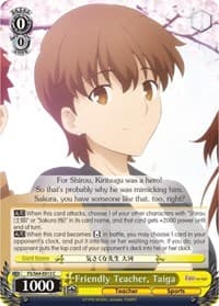 Friendly Teacher, Taiga - Fate/stay night [Heaven's Feel] - Weiss Schwarz card