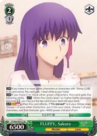 FLUFFY, Sakura (SR) - Fate/stay night [Heaven's Feel] - Weiss Schwarz card