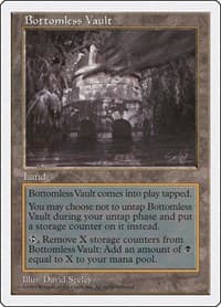 Bottomless Vault - Fifth Edition - Magic: The Gathering card