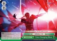 Fate-Changing Blow - Fate/stay night [Heaven's Feel] - Weiss Schwarz card