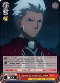 Standing By in the Rain, Archer - Fate/stay night [Heaven's Feel] - Weiss Schwarz card
