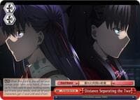 Distance Separating the Two - Fate/stay night [Heaven's Feel] - Weiss Schwarz card