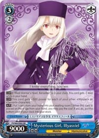 Mysterious Girl, Illyasviel - Fate/stay night [Heaven's Feel] - Weiss Schwarz card