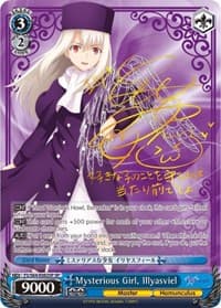 Mysterious Girl, Illyasviel (SP) - Fate/stay night [Heaven's Feel] - Weiss Schwarz card