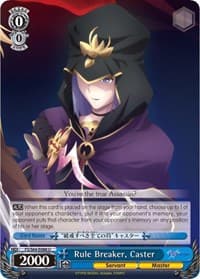 Rule Breaker, Caster - Fate/stay night [Heaven's Feel] - Weiss Schwarz card