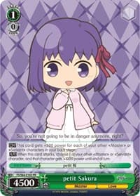 petit Sakura - Fate/stay night [Heaven's Feel] - Weiss Schwarz card