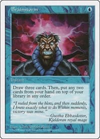 Brainstorm - Fifth Edition - Magic: The Gathering card