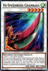 Hi-Speedroid Chanbara - OTS Tournament Pack 12 - YuGiOh card