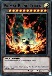 Primal Being Token - OTS Tournament Pack 12 - YuGiOh card