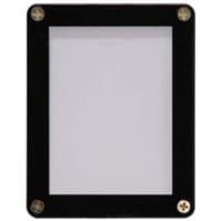 1-Card Black Frame Screwdown Holder - Ultra Pro Toploaders - Collectible Storage card