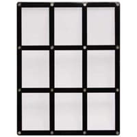 9-Card Black Frame Screwdown Holder - Ultra Pro Toploaders - Collectible Storage card