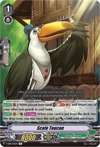 Scale Toucan - V-EB10: The Mysterious Fortune - Cardfight Vanguard card