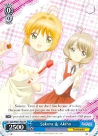 Sakura & Akiho - Cardcaptor Sakura: Clear Card - Weiss Schwarz card