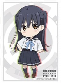 Bushiroad Sleeve Collection HG Vol.2243: HELLO WORLD - Ruri Ichigyo (60-Pack) - Bushiroad Card Sleeves - Card Sleeves card