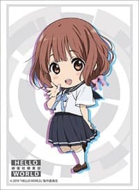 Bushiroad Sleeve Collection HG Vol.2244: HELLO WORLD - Misuzu Kadenokouji (60-Pack) - Bushiroad Card Sleeves - Card Sleeves card