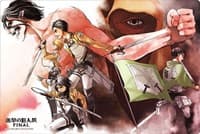 Bushiroad Rubber Mat Collection Vol.404: Attack on Titan - Bushiroad Playmats - Playmats card