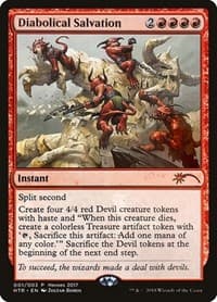 Diabolical Salvation - Unique and Miscellaneous Promos - Magic: The Gathering card
