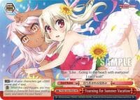 Yearning for Summer Vacation - Fate/kaleid liner PRISMA ILLYA DX - Weiss Schwarz card