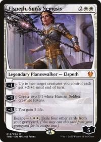 Elspeth, Sun's Nemesis - Theros Beyond Death - Magic: The Gathering card