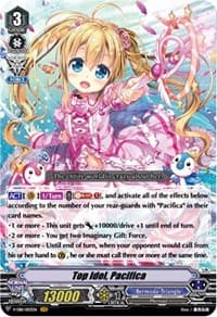 Top Idol, Pacifica - V-EB11: Crystal Melody - Cardfight Vanguard card