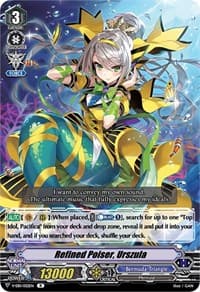 Refined Poiser, Urszula - V-EB11: Crystal Melody - Cardfight Vanguard card