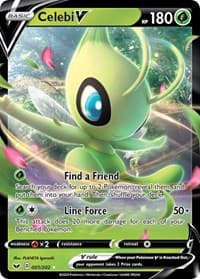 Celebi V - SWSH01: Sword & Shield Base Set - Pokemon card