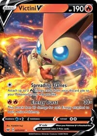 Victini V - SWSH01: Sword & Shield Base Set - Pokemon card