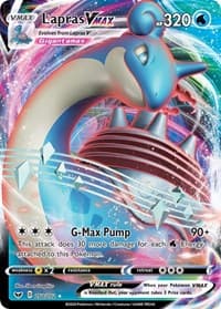 Lapras VMAX - SWSH01: Sword & Shield Base Set - Pokemon card