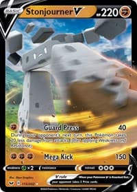 Stonjourner V - SWSH01: Sword & Shield Base Set - Pokemon card