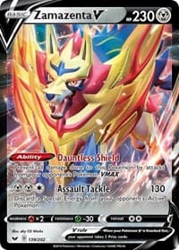 Zamazenta V - SWSH01: Sword & Shield Base Set - Pokemon card