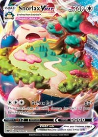 Snorlax VMAX - SWSH01: Sword & Shield Base Set - Pokemon card