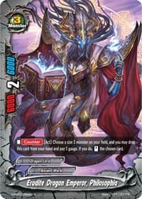 Erudite Dragon Emperor, Philosophia - Re: Collection Vol.1 - Future Card BuddyFight card