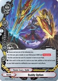 Buddy Option - Re: Collection Vol.1 - Future Card BuddyFight card