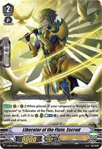 Liberator of the Flute, Escrad - V-EB10: The Mysterious Fortune - Cardfight Vanguard card