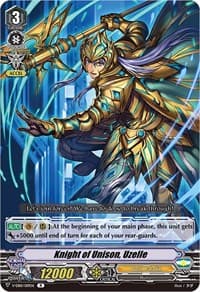 Knight of Unison, Uzelle - V-EB10: The Mysterious Fortune - Cardfight Vanguard card