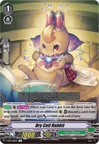 Dry Cell Rabbit - V-EB10: The Mysterious Fortune - Cardfight Vanguard card